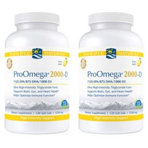 노르딕 프로 오메가3 2000 비타민D 2150mg 120정 2개