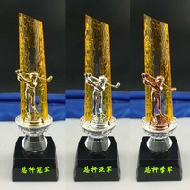 골프피규어 감사패 상패 홀인원패 트로피 기념패 싱글패 크리스탈 제작 5, 03.짙은회색