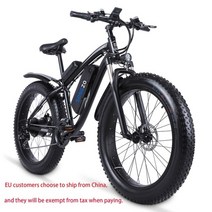 트렉자전거 songzo electric bike 1000w 성인 전기 자전거 26 인치, 검은색, 7, 1개