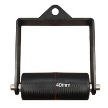 팔씨름체육관 도르래 케이블 시스템 첨부 파일 Lat 당겨 바 팔 레슬링 훈련 D-핸들 그립 피트니스 무게 운, 01 40cm