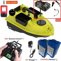 낚시보트 미끼보트 16 point gps bait boat 3 hoppers 500m 2kg load gps auto feed return 낚시 미끼 보트 with fish, 파인더 GPS 13600us2