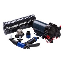 12V 20.8L/min 70PSI 플러싱 펌프 부스터 키트 휴대용 클리닝 요트 데크 농업 스프레이, 02 24V_02 HYWP2-055-070-51