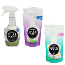 YB[미르쇼핑] LG 샤프란 케어 꽃담초 섬유탈취제 *본품400ml*/*리필320ml* 자스민향 & 연꽃향!!!, 섬유탈취제 본품 연꽃향 1개