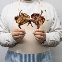 봉구네잡화점 통메추리 10마리 강아지 수제 간식, 건조 통메추리 10개