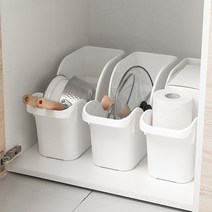 바퀴 이동식 싱크대 후라이팬 냄비 뚜껑 정리대 싱크인 보관함 보관대