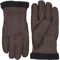 프리마로프트장갑_헤스트라 Hestra Deerskin Primaloft Rib 겨울 작업 장갑, 다크 브라운