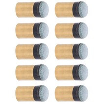 쿠드롱팁 당구 큐 팁 대부분의 사람들 위한 공 클럽 교체 2 가지 크기의 작고 가벼운 풀, [01] Black