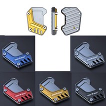 하템몰 슈퍼커브110 사이드 스탠드클립 오토바이 주차 파킹, 21년이후 D6, 버닝블루