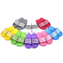 국산 컬러 삼선슬리퍼