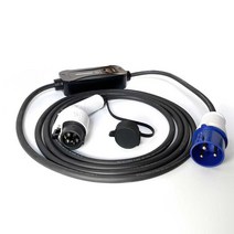 전기 자동차 급속 충전기 현대 기아 테슬라 TYP1 완속 충전기, 5m 32A 스마트 모델(3단 조절 가능 T1)