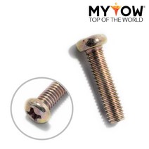 둥근머리 머신 볼트 4mm 십자 스크류 나사 PH형 피스, 쿠팡업 4X16mm