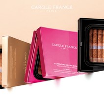 캐롤프랑크 일뤼미낭 롤링 쿠션 본품 2개+리필 2개, 색상:23호 본품 2개+리필 2개 (블랙 케이스), 단품