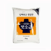 대상 맛소금 중간입자 5kg, 상세페이지 참조, 상세페이지 참조