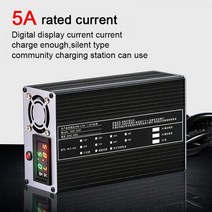 72V 60V 48V 84V 73V 67.2V Lifepo4 리튬 배터리 충전기 5A 이온 Lipo 20S 16S 13S 전기 균형 자전거 스쿠터 ebike 빠른, 48V 14S Li-ion 58.8V, UK plug