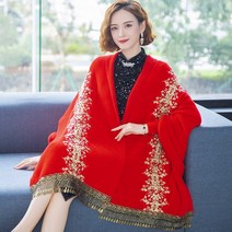 여성니트 케이프 봄가을 가오리 카디건 망토 티셔츠