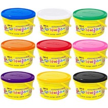 요술점토 대용량 600g 용 클레이 점토놀이 갈색