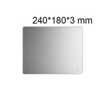 스타크래프트마우스 서든어택 버티컬 손목보호 새로운 100 원래 xiaomi mijia 스마트 마우스 패드 금속 마우스 패드 슬림 알루미늄 얇은 컴퓨터 마우스 패드 사무실 171, 240x180x3mm