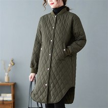 L-3XL 여성 미디 패딩 점퍼 캐주얼 코트 2컬러 W22100720 20