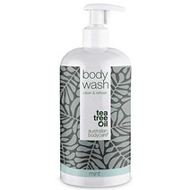 독일 호주 바디케어 바디 워시 200ml | 불순한 건성 피부 여드름 가려움증 체취 땀을 위한 남성 여성용 티트리 오일 샤워 젤 | 무좀 곰팡이 감염 관리에도 바디클렌저, 티트리 오일 민트, 500ml1팩