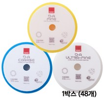 NEW 6인치 루페스 폼패드 듀얼액션용 48개 자동차광택기, 블루(초벌)