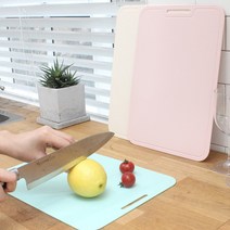 올리오 국산 위생 칼집 안나는 TPU 주방 도마세트 2종 소1개+중1개, 아이S+아이M