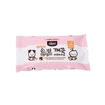 반려동물 바디용 순하고 부드러운 목욕 물티슈 / 귀청소 펫 세안 산책후발