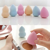 똥퍼프 물방울 조롱박 쿠션 메이크럽 파운데이션, 옐로우조롱박