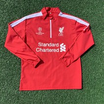 리버풀 우븐 트레이닝탑 긴팔 트레이닝복 축구 바람막이