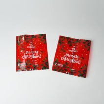 스윗앤스윗. 크리스마스 opp봉투 꽃사슴 20P (10x12) 실링해서 사용하세요
