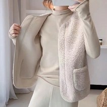 뽀글뽀글이 노카라 베스트&자켓 택1