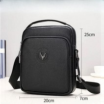 남성 비즈니스 소가죽 데일리 메신저백 미니 가방 캐주얼 크로스백