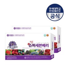 연세생활건강 발효 슈퍼세븐베리 60포 혼합과즙 86% 아사이베리, 단품, 단품
