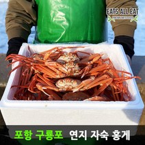 이츠올릿 포항 구룡포 연지 자숙 홍게 4kg 울산 영덕 박달 대게 대구 울진 홍개, 박달급_2.5kg 8미 (수율 80%내외)