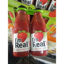 아임리얼 딸기 주스 700ml x 2병