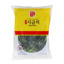 황보마을 냉동 시금치 1kg, 1개