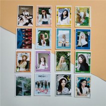 LOMO 카드 LOONA Kpop 걸스 팀 앨범 16 개 MV FavOriTea 자체 제작 전희진 고원 현대 진 포토카드 팬 컬렉션, 01