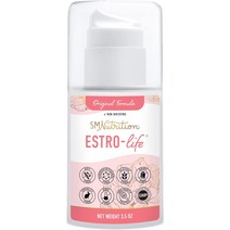 SMNutrition Bioidentical 에스트로겐 에스트리올 크림 USP Micronized Estriol 100g 체중 프로게스테론 황체호르몬 크림 중년 여성 최적 호르몬, 1개
