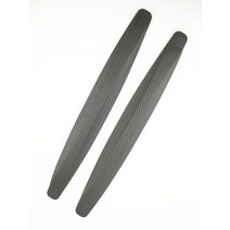 몰딩 리얼 카본 자동차 범퍼 충돌 방지 스트립 스티커 아우디 Q3 Q5 Q7 1 3 S3 4 R RS5 5 6 S6 7 S7 8, 01 Black carbon fiber