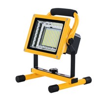 LED 강력 작업등 리모컨 건설 현장 비상 캠핑 조명, 디지털 디스플레이 -500W 9-28 시간