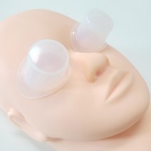 실리콘 세안컵 안구세척컵 2개1세트 말랑말랑 피부에밀착 실리콘재질 재사용가능 눈세척