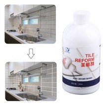타일들뜸 접착제 보수에폭시 실란트 보조용 타일 그라우트 수리 리폼 벽 부착, 한개옵션0