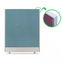 가구샘 PVC 파티션 H1200 원톤 밝은프레임 OG1050ca, H1200xW900_PW507