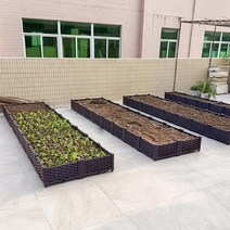 쿠바식텃밭 틀밭 대파키우기 홈가드닝 베란다 화단, 깊은타입 8칸 길이 160 폭 80 높이 39