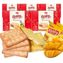 [뉴트리365] 콜키 요구르트 망고크림 크래커, 5박스, 415g