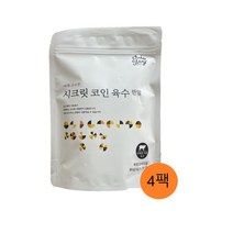 빅마마 시크릿코인 구수한맛 20알 이혜정 코인 육수 자연 한알, 4개, 80g