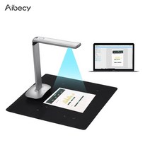 책스캔 북스캔 Aibecy-F50 접이식 HD 고속 USB 책 이미지 문서 카메라 스캐너 15 메가 픽셀 A3 및 A4 스캔, 02 NO USB Foot Pedal