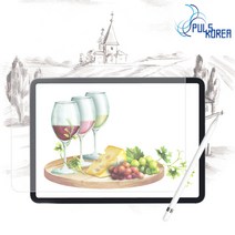 아이패드프로 3세대 6세대 서피스프로 삼성 노트북 펜S 종이질감 + 고광택 필름, 아이패드프로 3세대 12.9/종이질감+고광택
