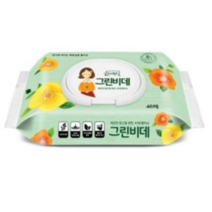 한예지 그린비데 물티슈 캡형, 46매, 12팩