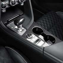 카스타 제네시스G70 페이스리프트 베스트 튜닝 용품 카본 몰딩 인테리어 몰딩, 1.기어패널 커버 2P