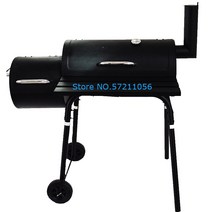 바베큐 그릴 30쿼트 bbq 숯 오프셋 인쇄 흡연 상자 smoker cc1830f